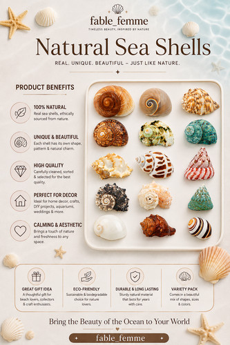 15pcs hermit crab shells - 15pcs,